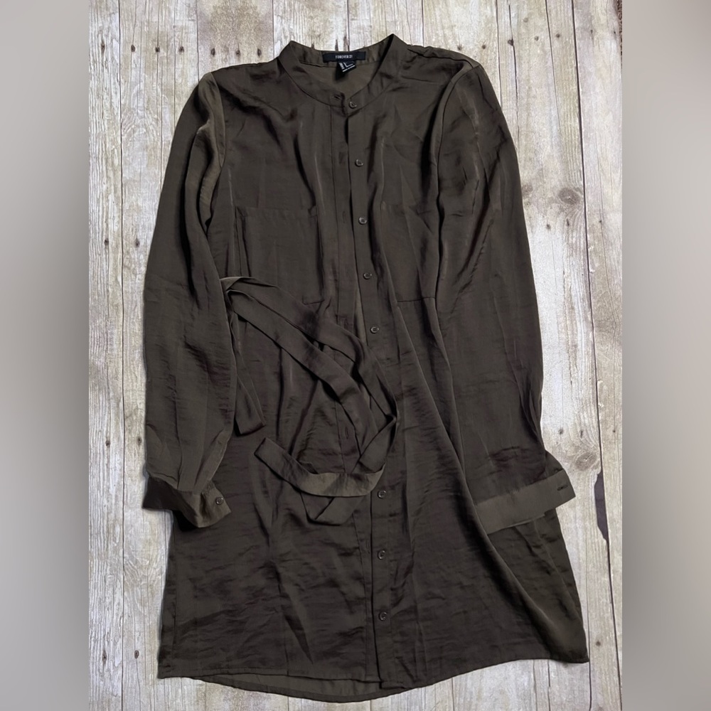 Forever 21 Olive Green Dress